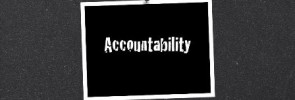 Accountability Sign